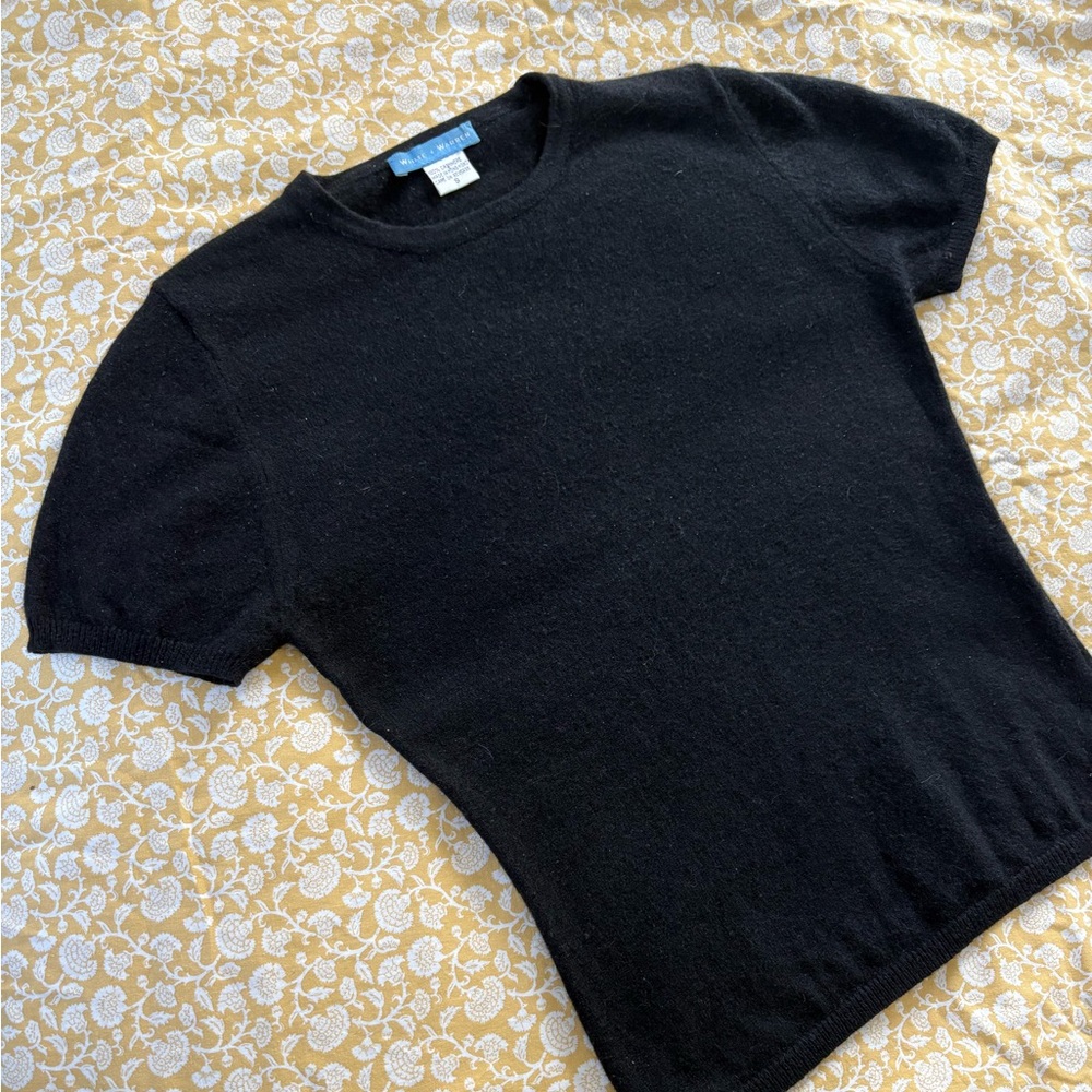 White + Warren Cashmere t-shirt/sweater